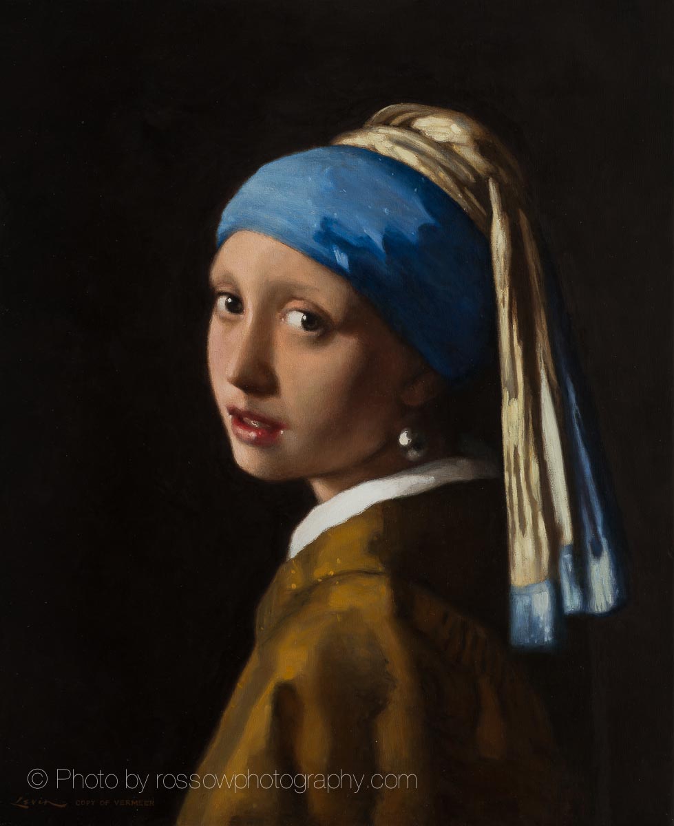 Artwork Photography of Johannes Vermeer Pearl Earring