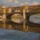 Artwork Photography of Rippling Light Ponte Vecchio