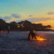 Artwork Photography of Carmel Beach Sunset