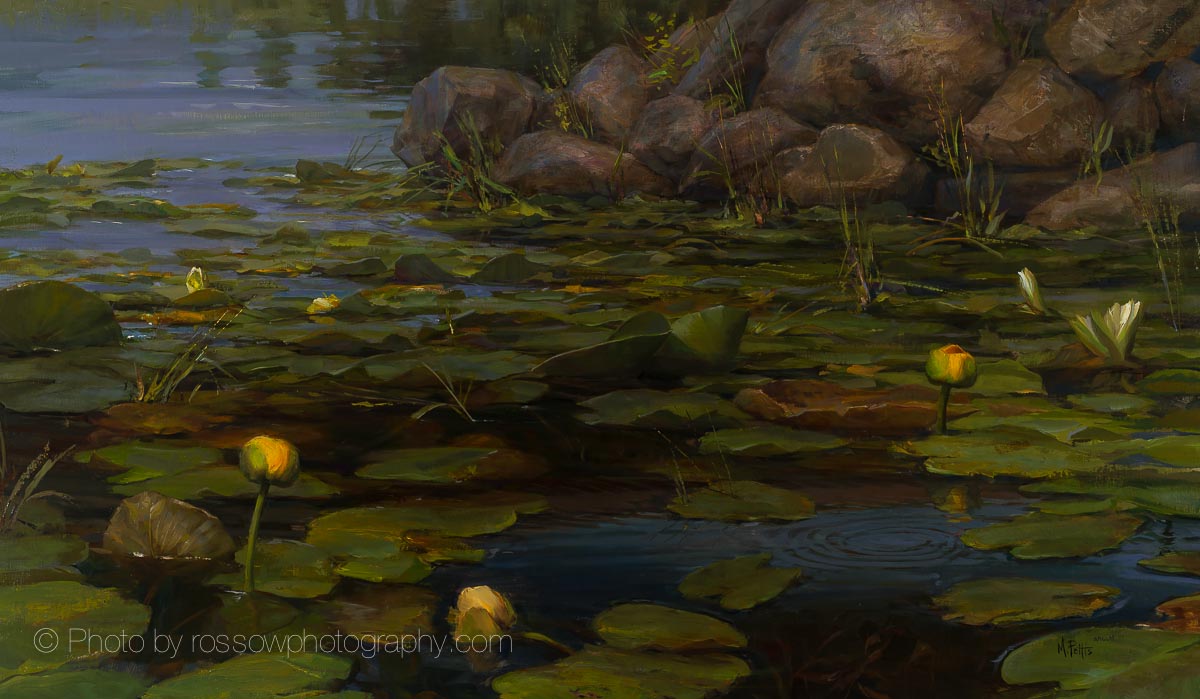 Artwork Photography of Lilly Pads-by-Mary Pettis