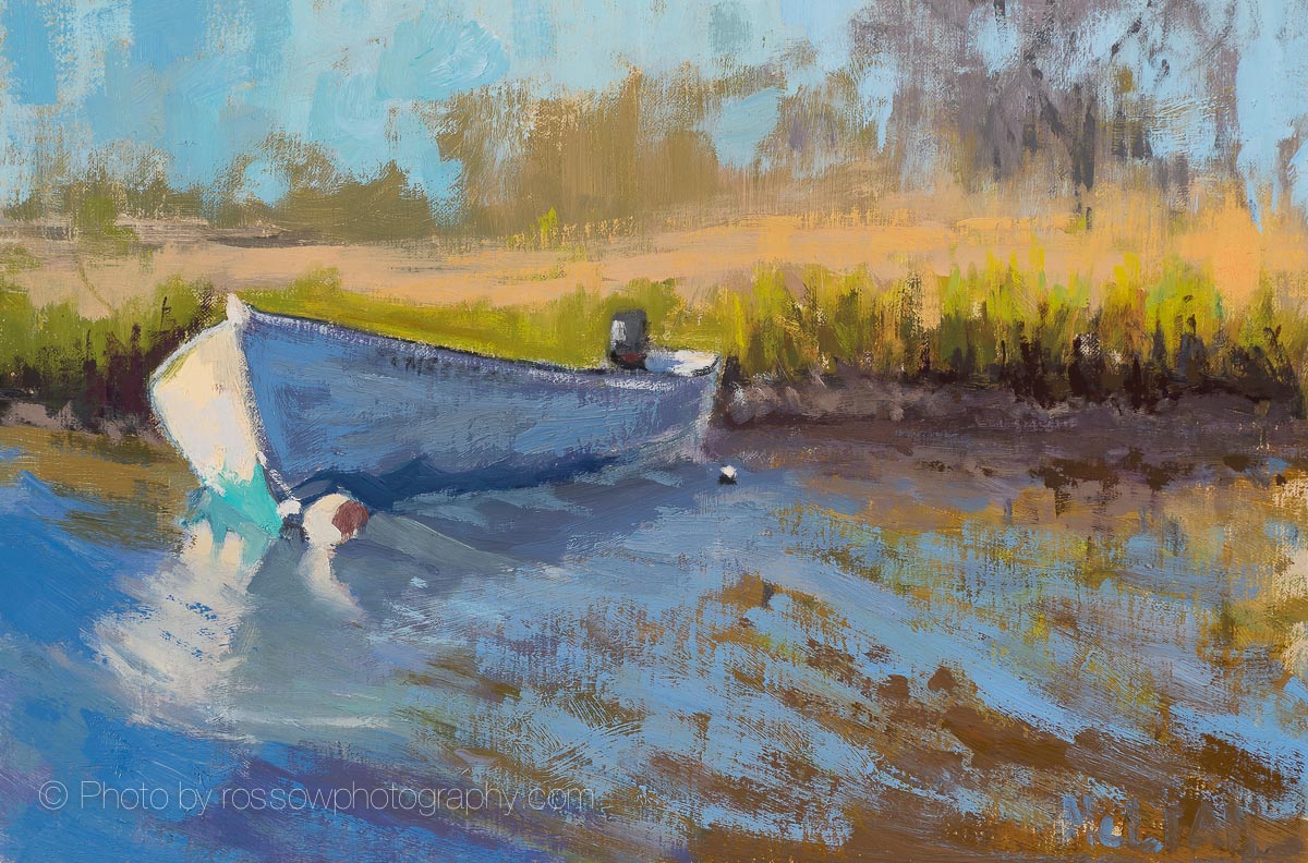 Cape Cod Boat 8x11-Mary McLean