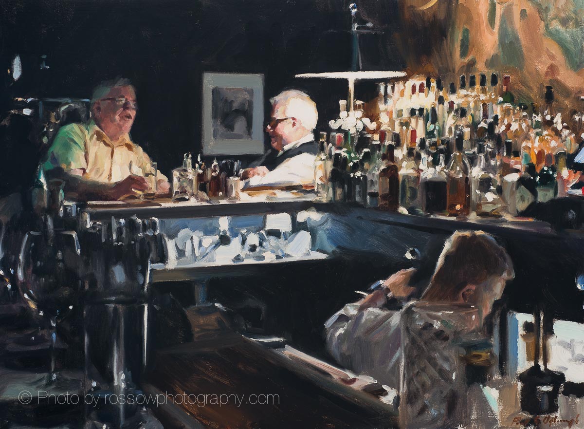 The Regulars painting by Paul Oxborough