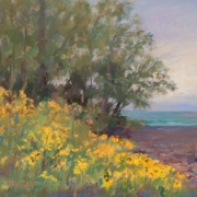 Yellow Profusion Painting by Sue Wipf