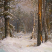 Superior Forest-painting by Mary Pettis