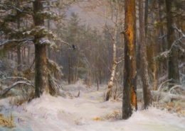 Superior Forest-painting by Mary Pettis