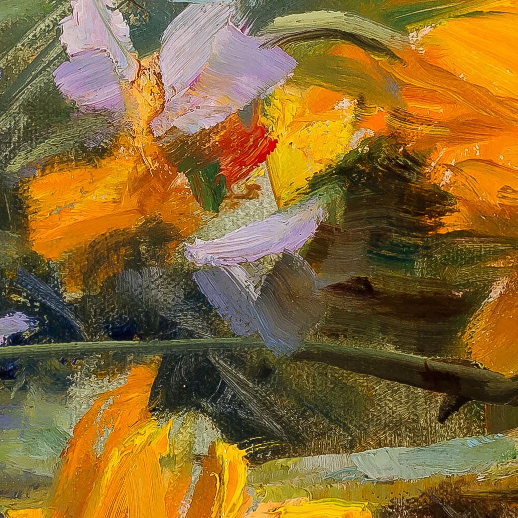 Joy - painting by Mary Pettis photographed by Mitch Rossow -detail