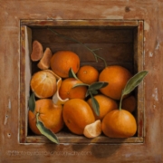 James Vose painting photographed by Mitch Rossow - A Small Confusion of Clementines