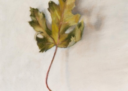 Nanci Fulmek painting photographed by Mitch Rossow - Leaf