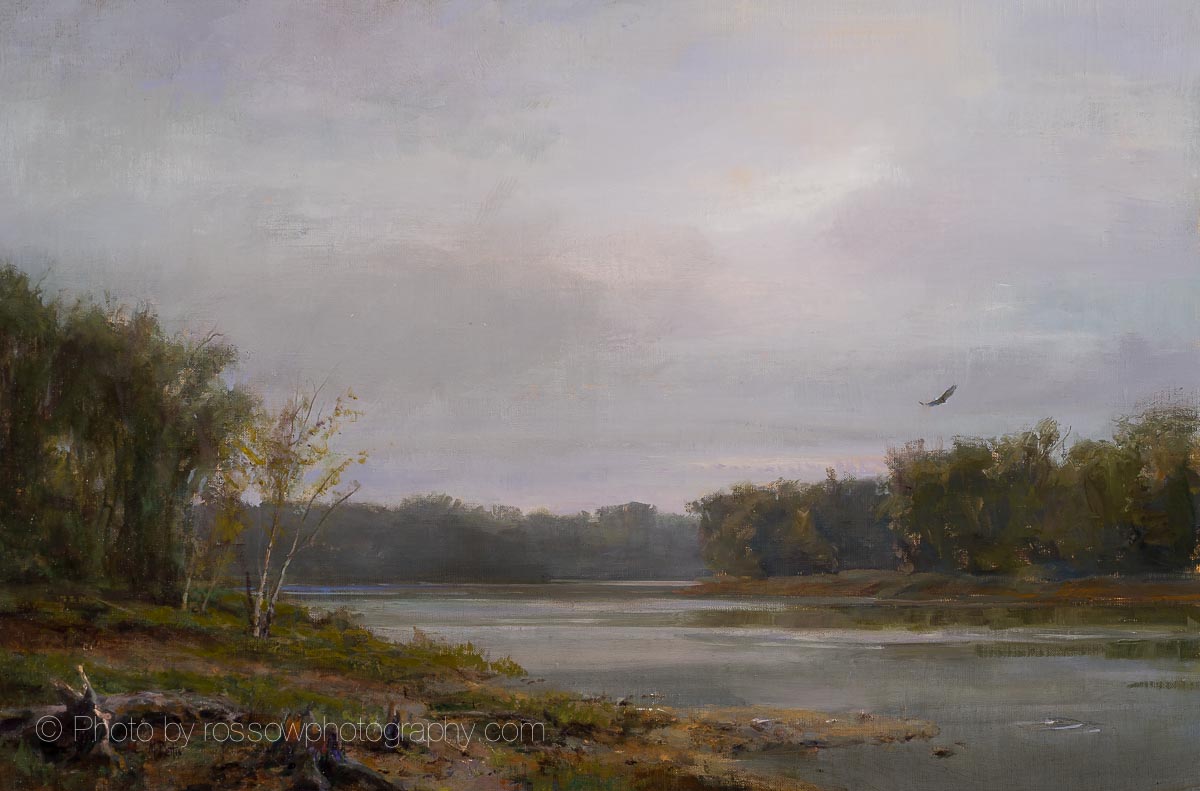 Mary Pettis painting photographed by Mitch Rossow - Scenic and Wild 20x30