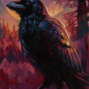 Adam Turner painting photographed by Mitch Rossow - Dusk Decisions