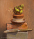 Susan Steging Cook painting photographed by Mitch Rossow - Plant 16x14