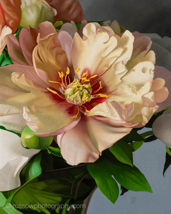 Dyan Padgett painting photographed by Mitch Rossow – La Belle du Jardin 24×30 Dyan Padgett painting photographed by Mitch Rossow - La Belle du Jardin 24x30