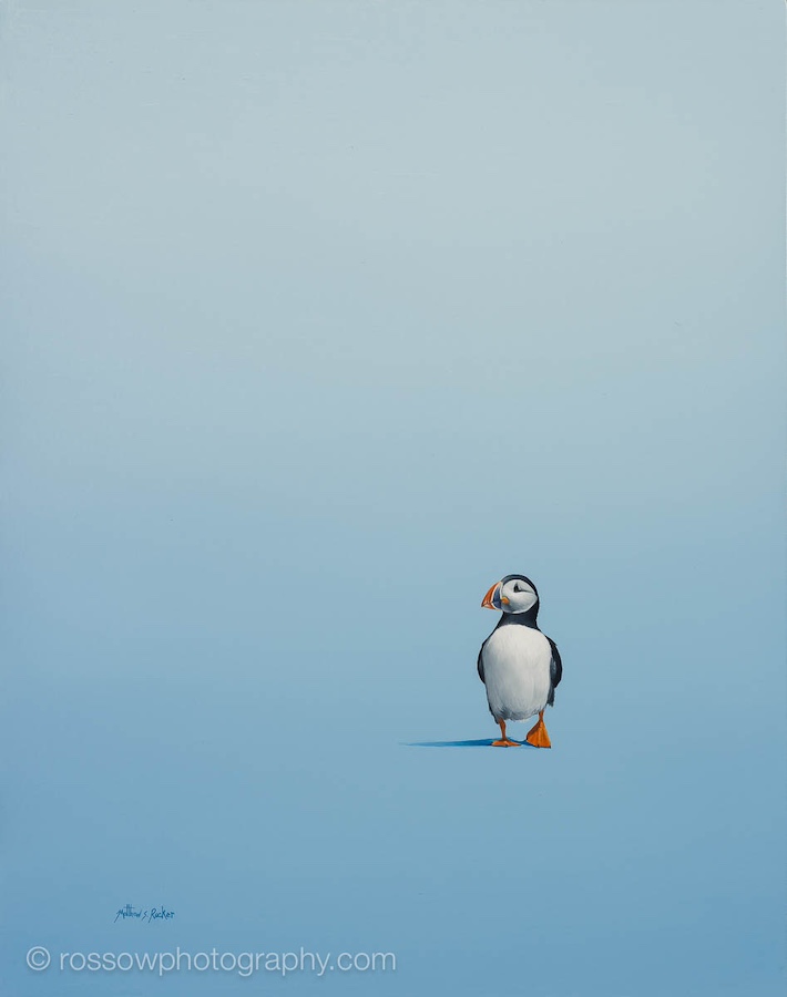 Matthew Rucker painting photographed by Mitch Rossow - I'm Cool Like That